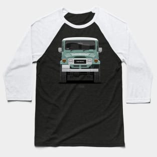 TLC FJ40 Hardtop Niagara Green Front Baseball T-Shirt